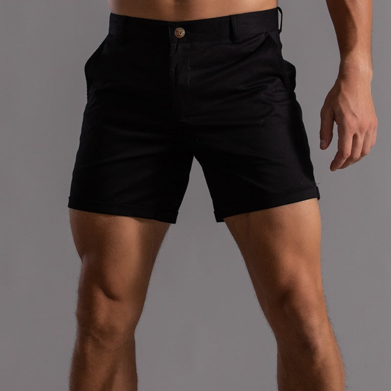 Pantaloncini Uomo Estivi Tempo Libero Taglio Su Misura