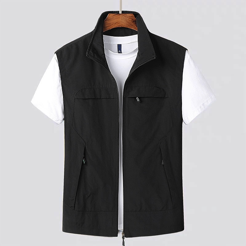 Gilet Uomo Outdoor Traspirante Leggero Asciugatura Rapida