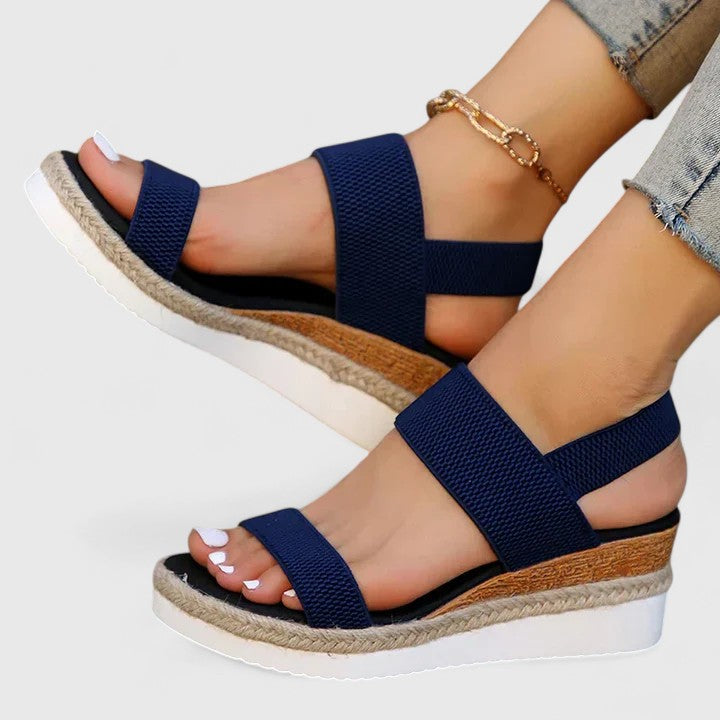 Sandali Donna Orthopedici Platform con Cinturini