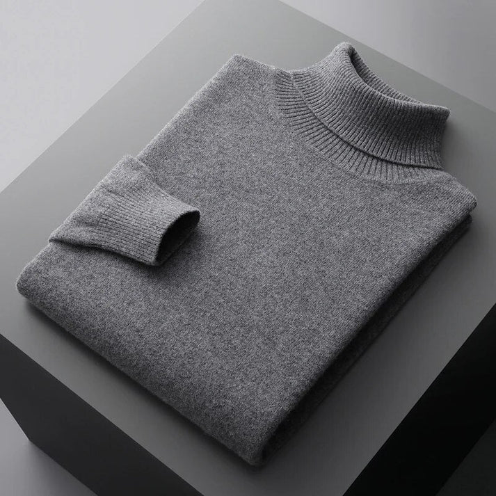Maglione Uomo Dolcevita Vestibilità Regolare