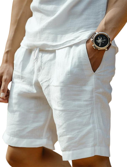 Shorts Uomo Casual con Vestibilità Larga e Coulisse