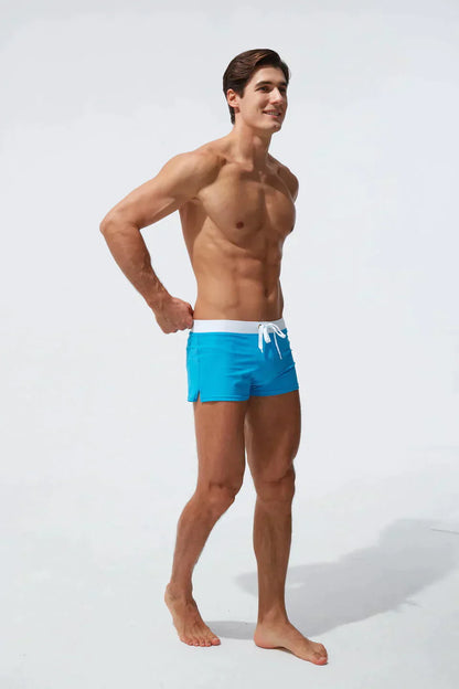 Costume da Bagno Uomo Corto Asciugatura Rapida con Coulisse